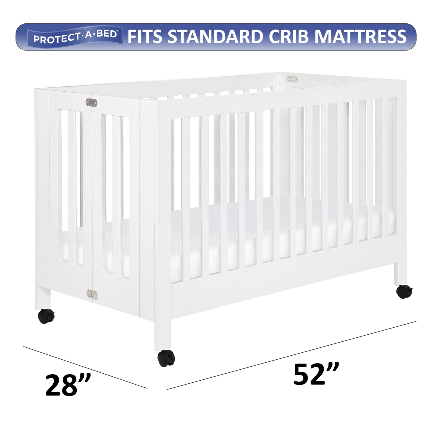 Cotton Terry Crib Mattress Protector