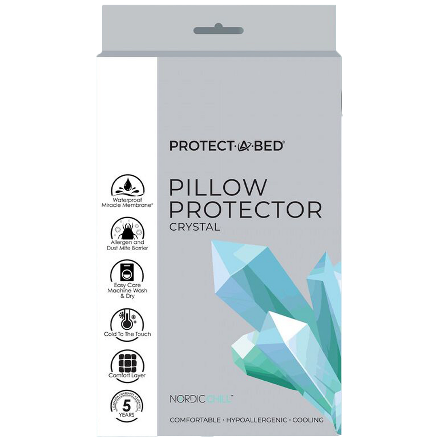 Crystal Zippered Pillow Protector