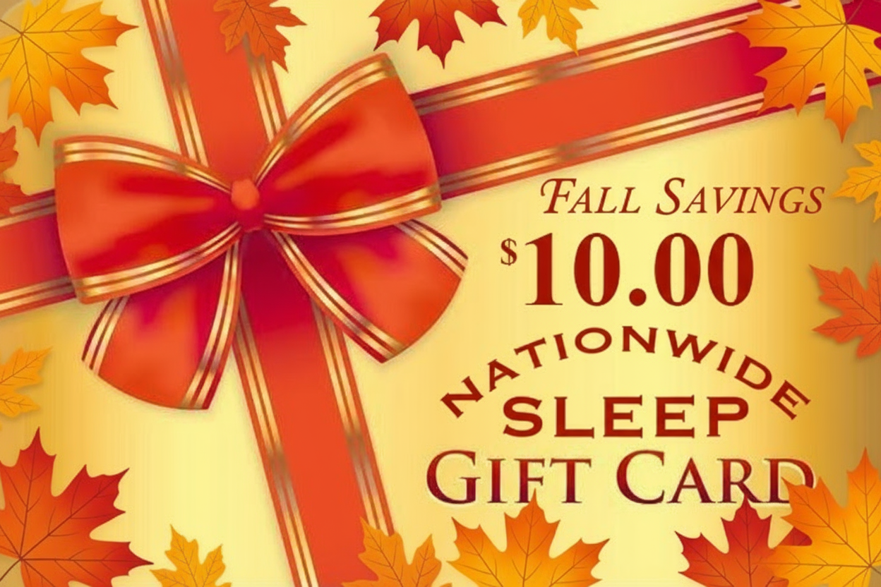 Nationwide Sleep Gift Card