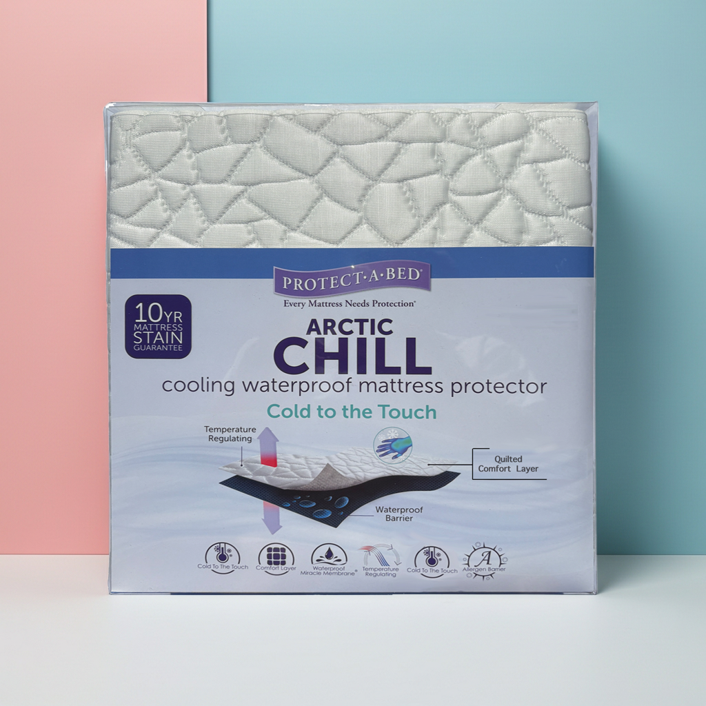 Arctic Chill Mattress Protector – Cooling & Waterproof | Protect-A-Bed®
