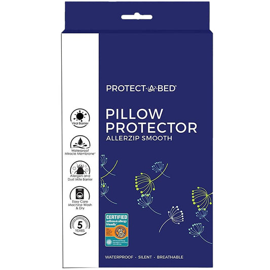 Allerzip Zippered Pillow Protector (2pk)