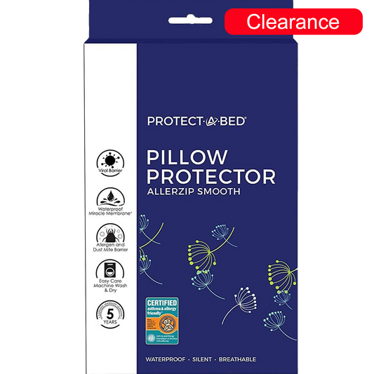 AllerZip Zippered King Pillow Protectors (2pk)
