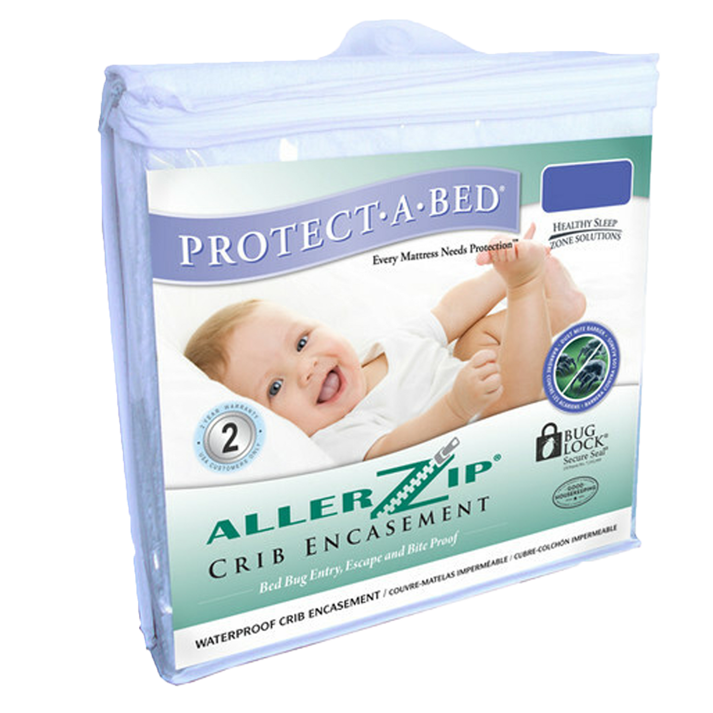 CRIB Mattress Zippered Encasement