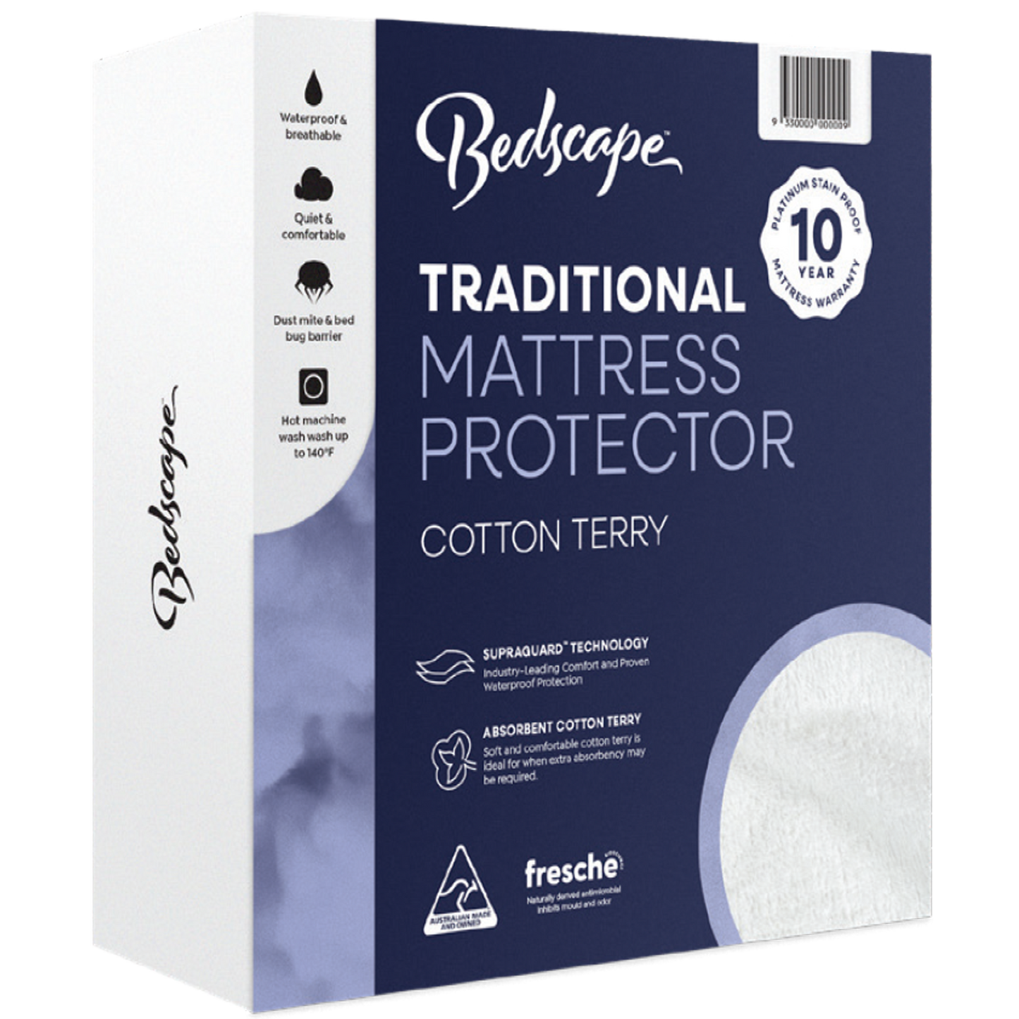 Traditional Cotton Terry Mattress Protector