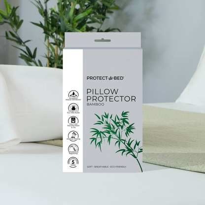 Bamboo Zippered Pillow Protector (1pk)