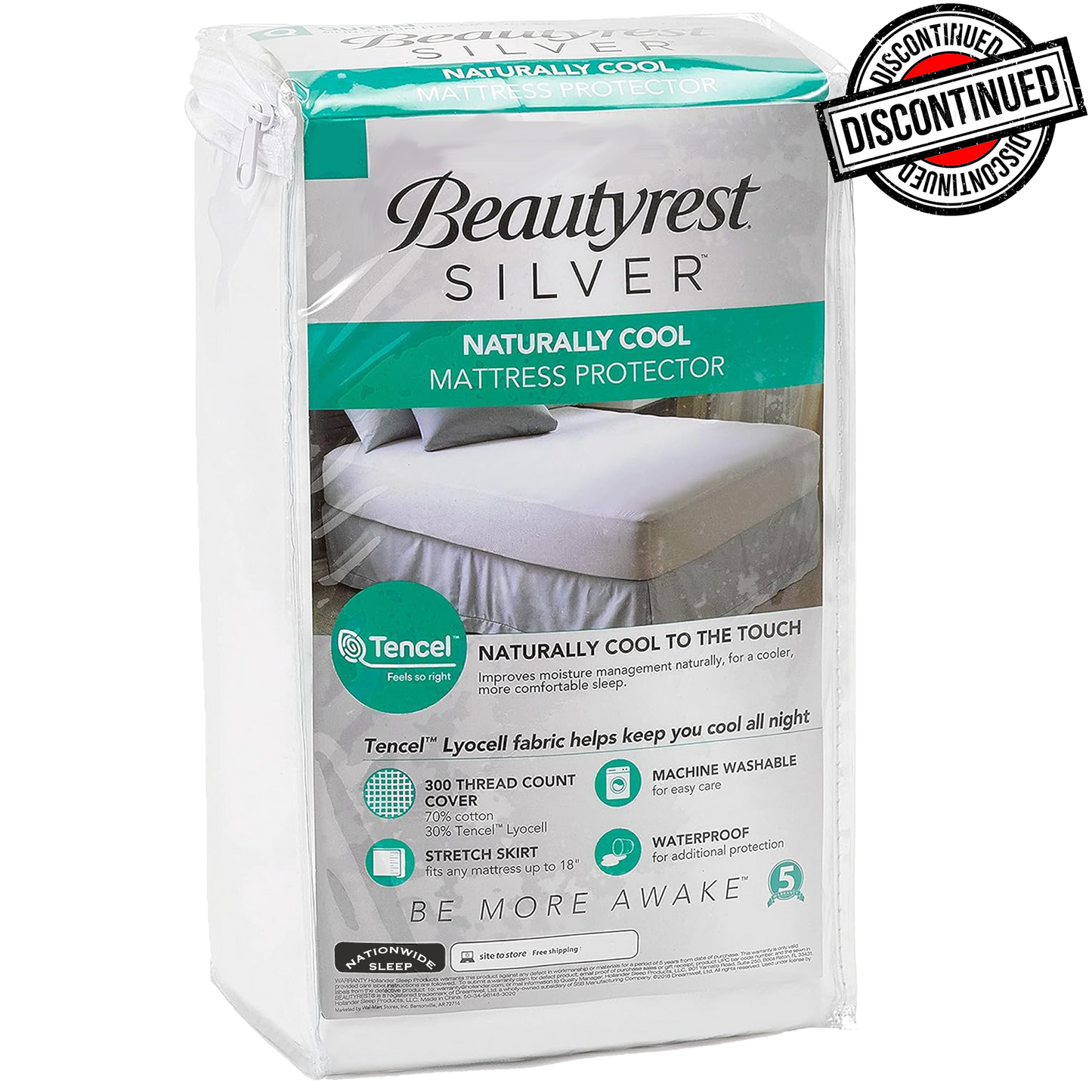 Beautyrest Naturally Cool Mattress Protector