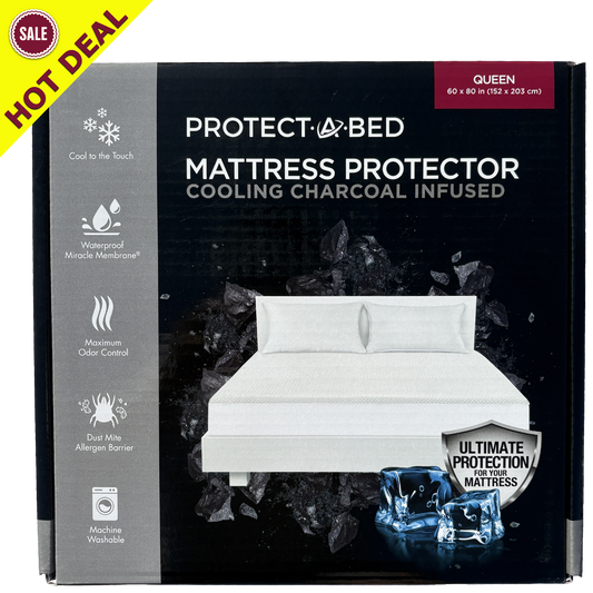 Cooling Charcoal Infused Mattress Protector