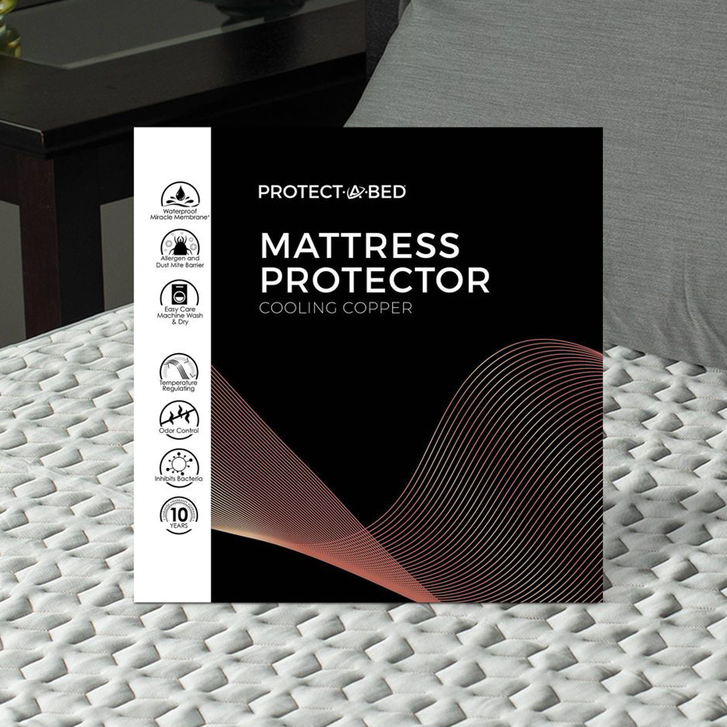 Cooling Copper Mattress Protector