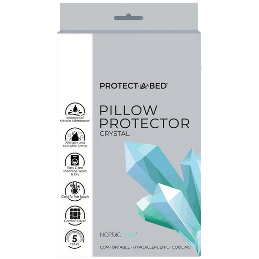 Crystal Zippered Pillow Protector