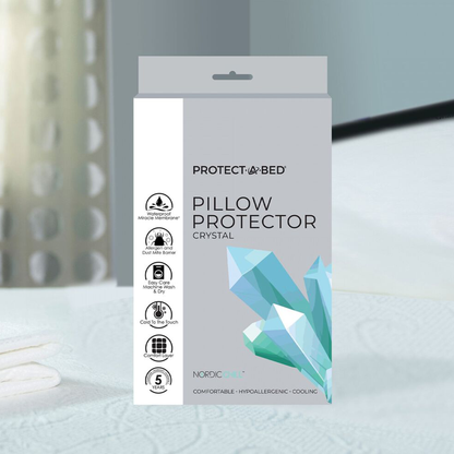 Crystal Zippered Pillow Protector