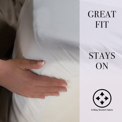 Glacial Polartex Jacquard Mattress Protector