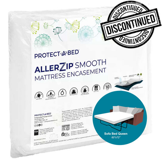 ALLERZIP Queen Sleeper Sofa Mattress Zippered Encasement