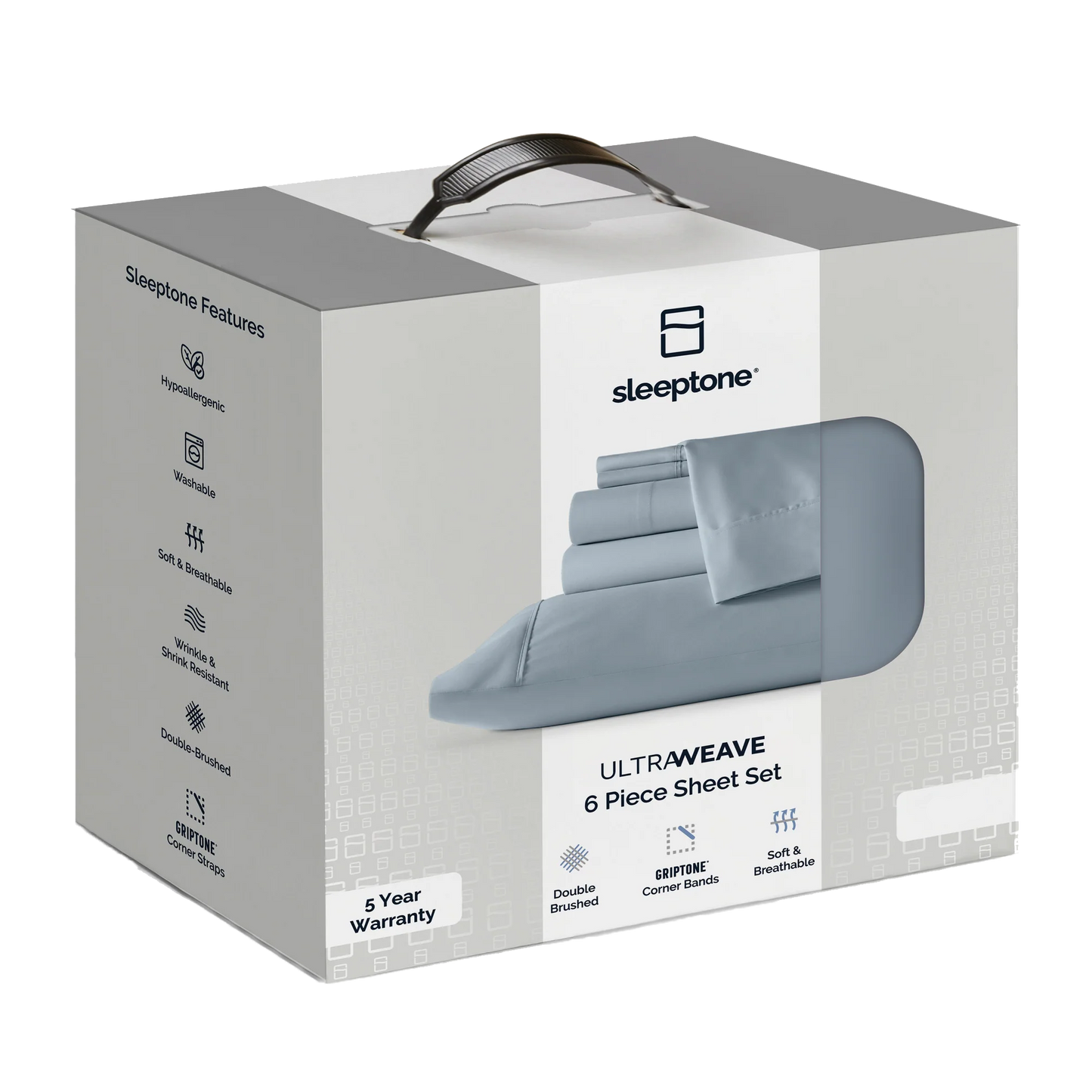 ULTRAWEAVE Microfiber 6-Piece Sheet Set